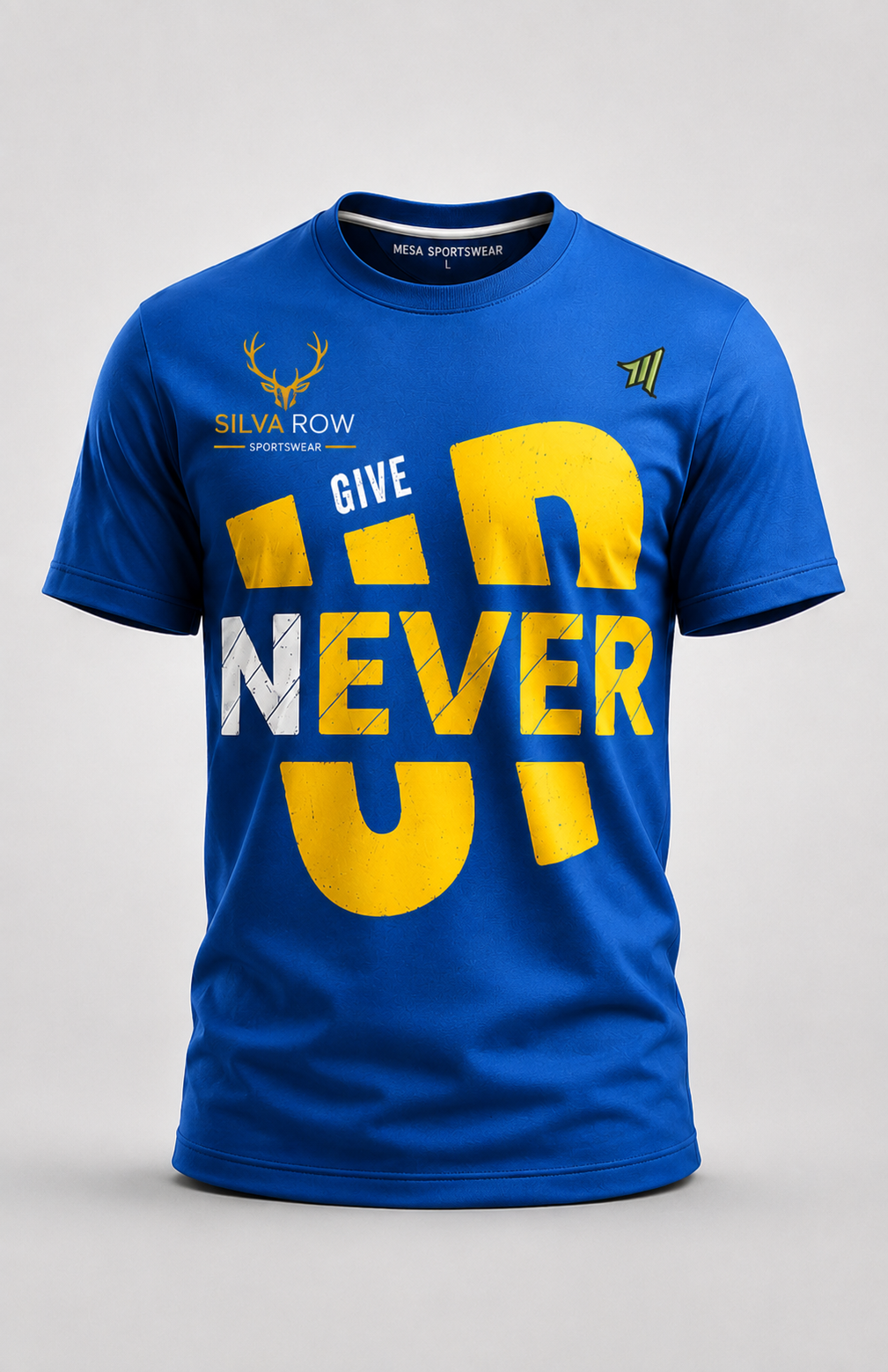 Silva Row Never Give Up T-Shirt