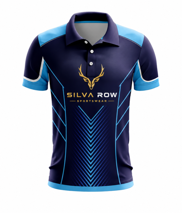 Dark Blue Cricket Jersey