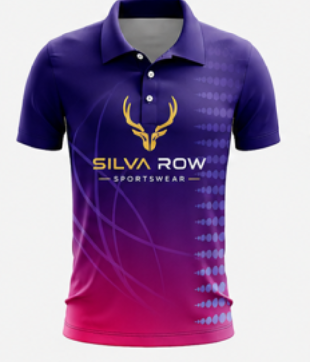 Red and Blue Cricket Jersey