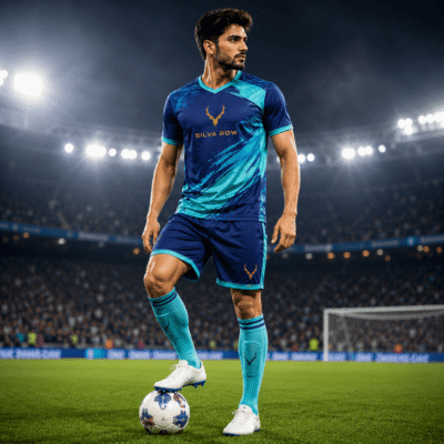 football-player-silva-row
