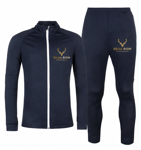 Silva Row Men’s Navy Blue Tracksuit