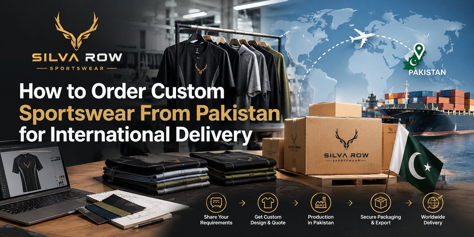 Custom Sportswear from Pakistan Worldwide