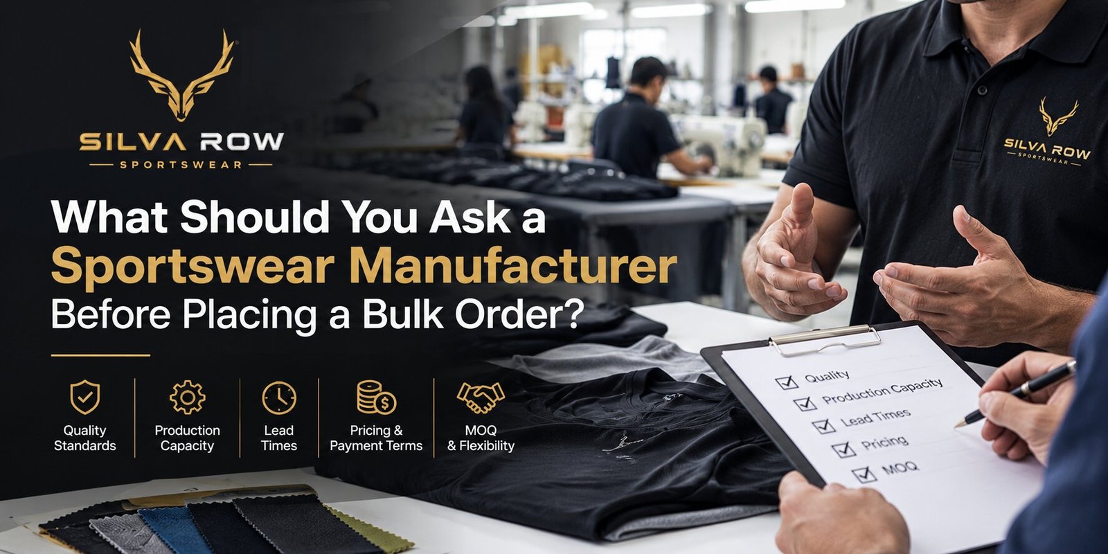 Sportswear Manufacturing Checklist